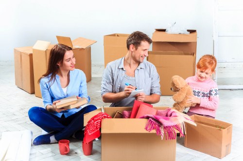 Professional flat removals planning in Barnescray