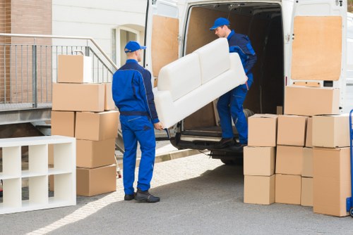 Preparing furniture for storage in Barnescray with protective wrapping